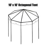 Octagonal Canopy 10 X 10